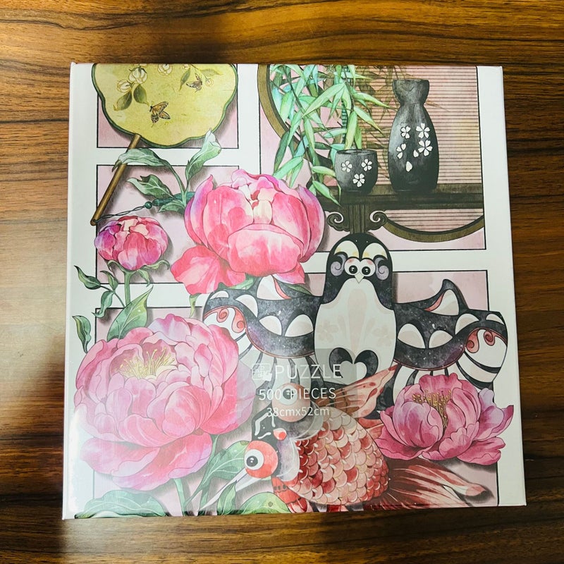 Children'S Puzzle Velvet Jigsaw Puzzle 1000 Piece Decompression Toy Adult Teenager Landscape Textiles Adult Puzzle - Image 1